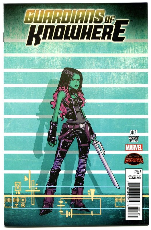 Guardians of Knowhere #1 Scottie Young Gamora Variant Cover Marvel Comics