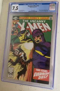 The Uncanny X-Men #142 (1981) CGC 7.5