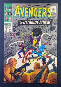 Avengers (1963) #36 VF (8.0) Black Widow Hawkeye Goliath Don Heck un
