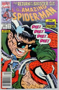 The Amazing Spider-Man #339 NEWSSTAND (VF)(1990)