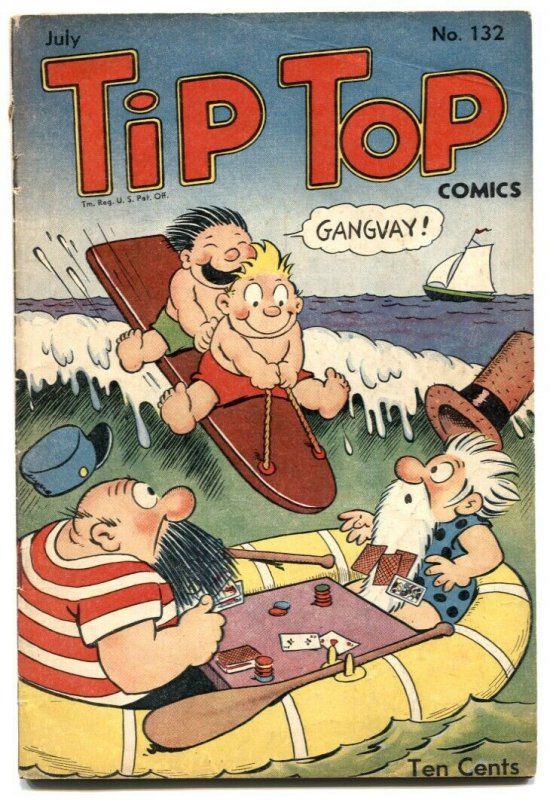 Tip Top Comics #132 1947- Fritzi Ritz- Li'l Abner VG
