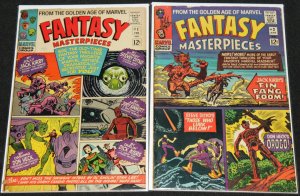 Marvel Silver FANTASY MASTERPIECES #1-4 - 4pc Mid Grade Comic Lot Kirby Ayers