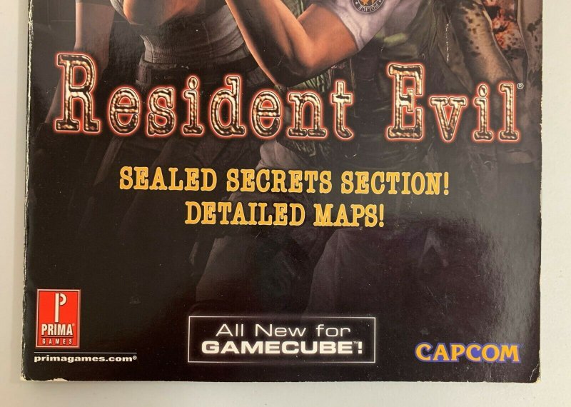 Resident Evil Prima's Official Strategy Guide NO POSTER 