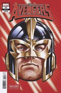 Avengers #11 Mark Brooks Headshot Var Marvel Comic Book 2024