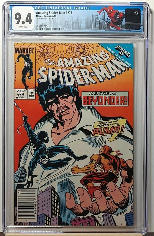 Amazing Spider-Man #273, MARK JEWELERS