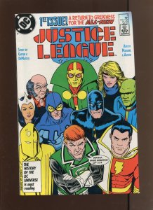 Justice League #1 - Maguire & Austin Cover Art! (8.0/8.5) 1987