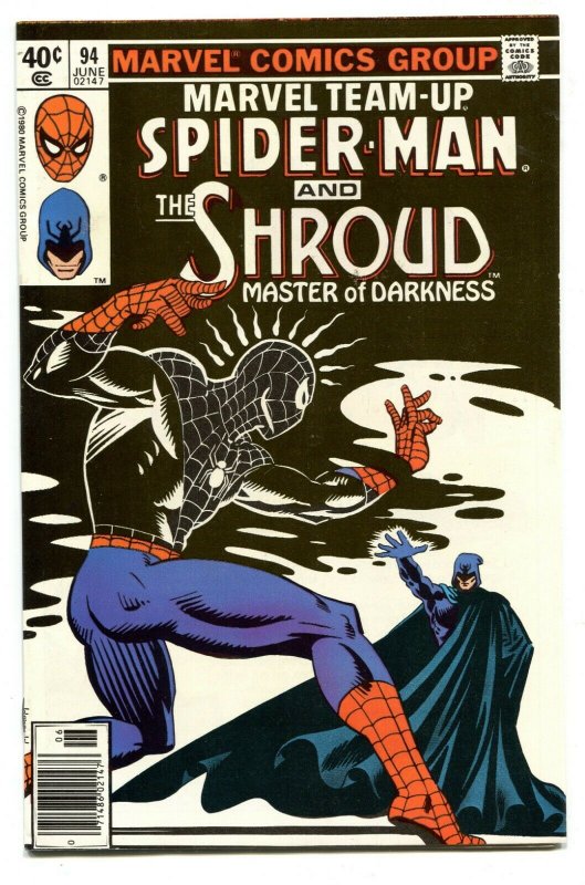 Marvel Team-Up 094 NM+ 9.6 Spider-Man 3114 Shroud Marvel 1980