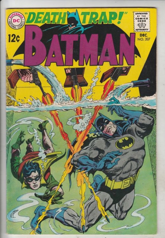 Batman #207 (Dec-68) FN/VF+ High-Grade Batman