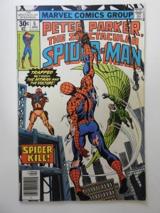 The Spectacular Spider-Man #5  (1977) VG+ Condition!