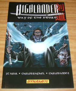 Highlander: Way Of The Sword TPB VF/NM based on the movies 2008 DYNAMITE COMIC