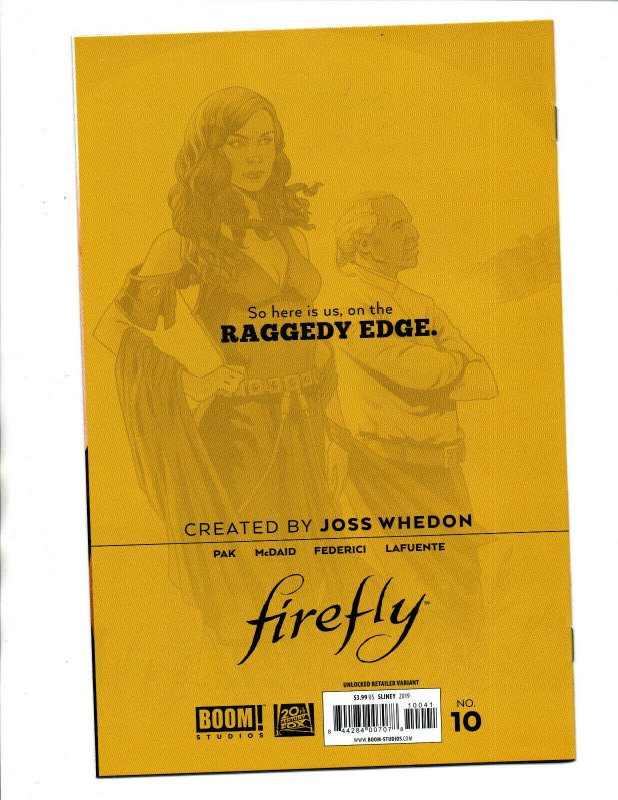 Firefly #10 Unlocked Retailer Virgin Variant - Boom - 2020 - NM