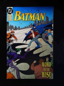 Batman A Word To The Wise #0  Dc Comics 1992 Vf/Nm
