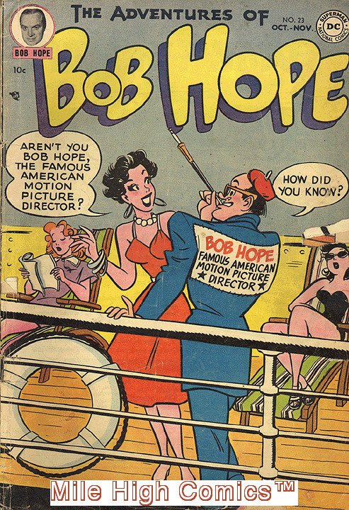 ADVENTURES OF BOB HOPE (1950 Series) #23 Very Good Comics Book