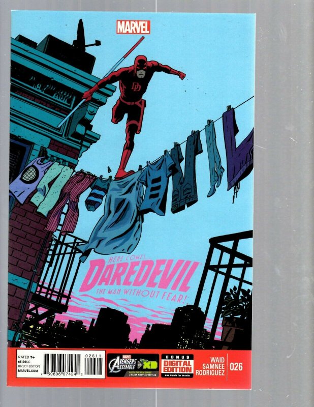 12 Marvel Comics Here Comes Daredevil #25 26 27 28 29 30 31 32 33 34 35 36 J448