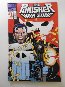 The Punisher: War Zone #1 (1992) DIe-Cut Cover! Sharp NM- Condition!