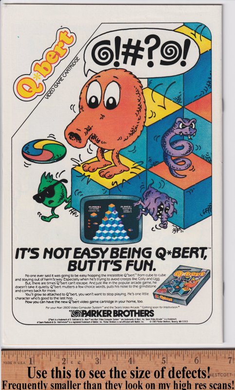 FANTASTIC FOUR #261 (Dec 1983) NM 9.4, white. The Watcher FC!