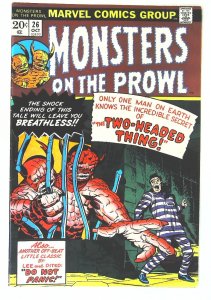 Monsters on the Prowl   #26, VF- (Actual scan)