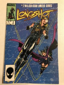 Longshot #2 : Marvel 10/85 VG+; Arthur Adams art, mini, x-men