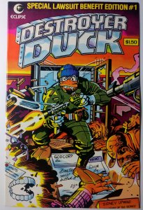 Destroyer Duck #1 (9.0, 1982) 1ST APPEARANCE OF GROO