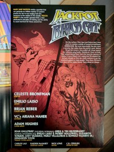 Jackpot & Black Cat #1 (Marvel 2025) Mini Series Premiere! Adam Hughes Cover!