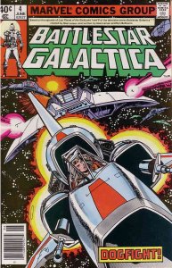 Battlestar Galactica (Marvel) #4 (Newsstand) FN ; Marvel | Walter Simonson