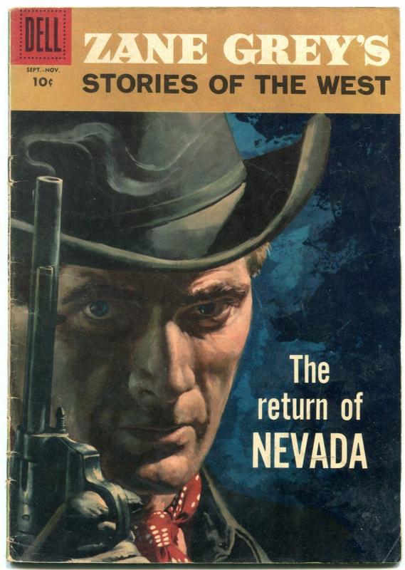 Zane Grey's Stories of the West #39 1958- Dell Western- VG