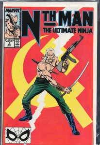 Nth Man the Ultimate Ninja #3 (1989) Nth Man