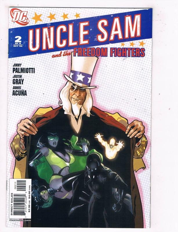 Uncle Sam & The Freedom Fighters #2 VF/NM DC Comics Comic Book Oct 2006 DE46