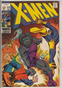 X-Men #53 (Feb-69) VF+ High-Grade X-Men