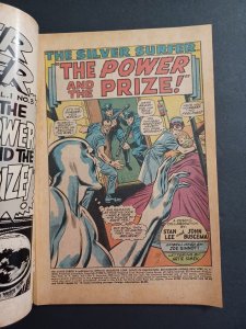 Silver Surfer #3 1st Appearance Mephisto - KEY - John Buscema - 1968 - (-VF)