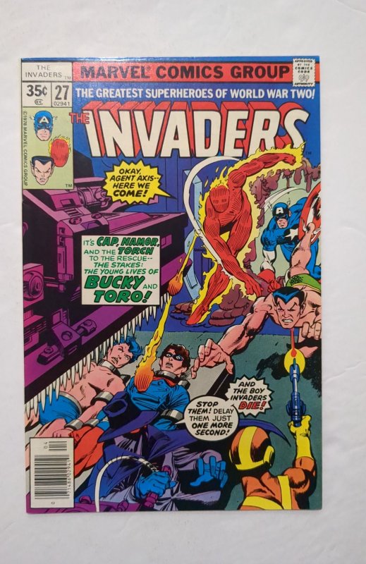 The Invaders #27 (1978) VF+ 8.5