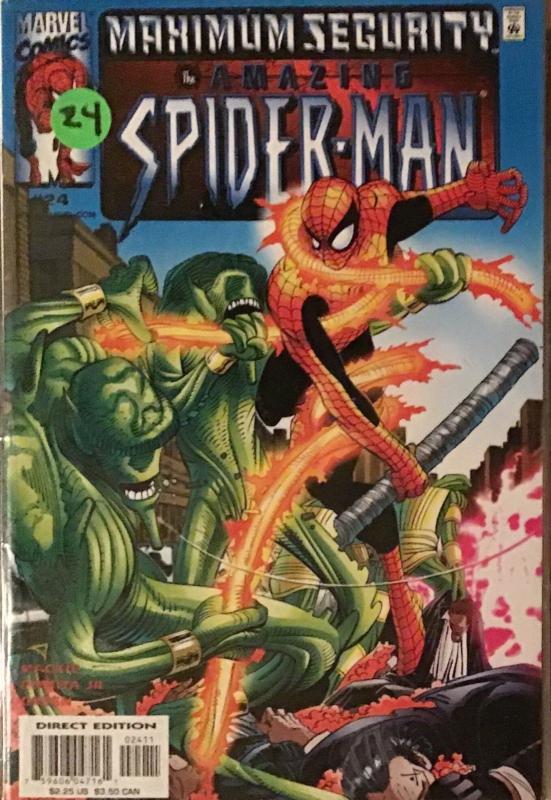 AMAZING SPIDER-MAN MARVEL:6 KEY ISSUES;#24,31,32,33,35,51 ALL NM CONDITION 