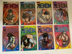 Xenon set #1-23 Eclipse 23 different books 8.0 VF (1987 to 1988) 