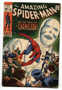 Amazing Spider-man #80 1970- Chameleon appearance- Marvel VG