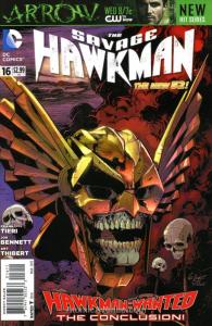 Savage Hawkman, The #16 FN ; DC | New 52 Frank Tieri