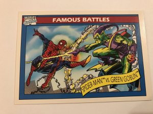 SPIDER-MAN VS. GREEN GOBLIN #111 : 1990 Marvel Universe Series 1 card, NM/M