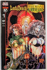 Lady Death/Medieval Witchblade #1 VF/NM 9.0 Romano Molenarr  Variant Cover