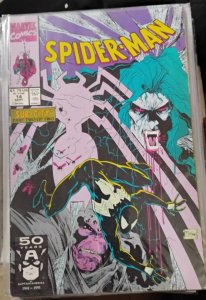 SPIDER-MAN # 14  1991 MARVEL  todd MCFARLANE SUB CITY PT 2