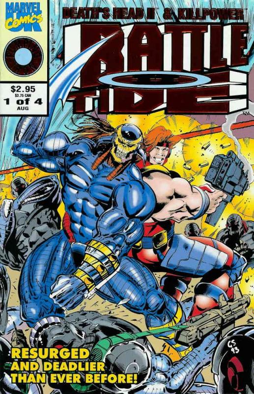Battletide II #1 VF/NM ; Marvel UK | Death's Head II Killpower Abnett Lanning