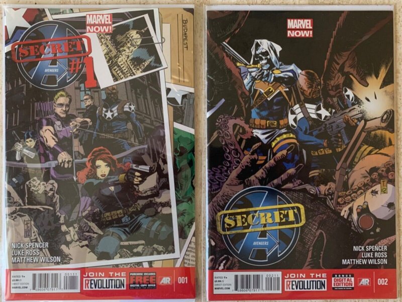 SECRET AVENGERS 1-16 | MARVEL 2013-2014 | COMPLETE SERIES | VF TO VF/NM