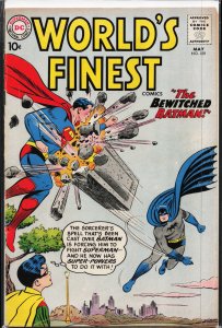 World's Finest Comics #109 (1960) Superman and Batman and Robin