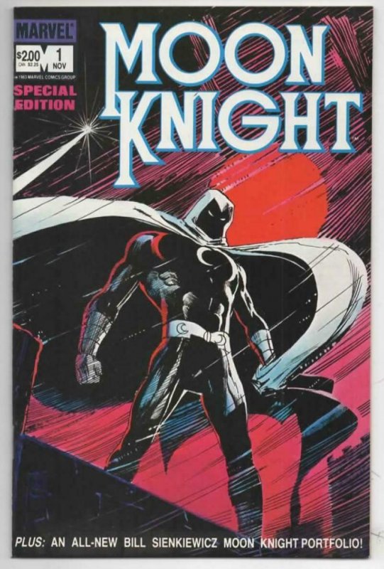 MOON KNIGHT Special Edition #1 2 NM, 3 VF/NM Sienkiewicz 1983 1984 Marvel 