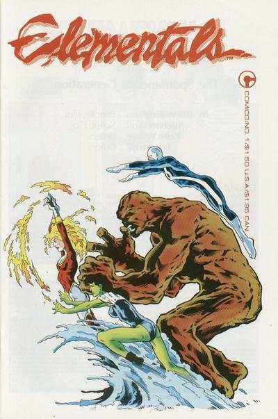 Elementals (1984 series) #1, NM- (Stock photo)