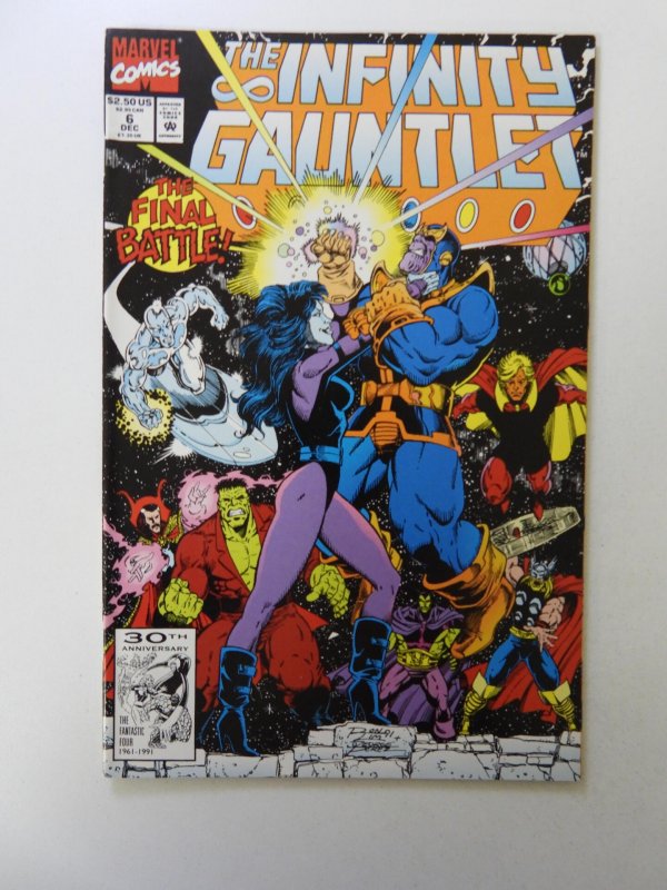 The Infinity Gauntlet #6 Direct Edition (1991) NM- condition