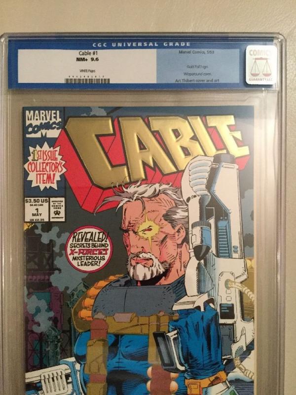 Cable #1 (1993) CGC 9.6 White Pages