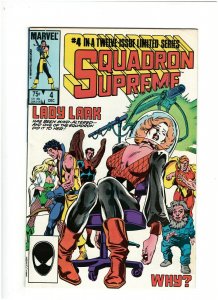 Squadron Supreme #4 VF- 7.5 Marvel Comics 1985 Mark Gruenwald