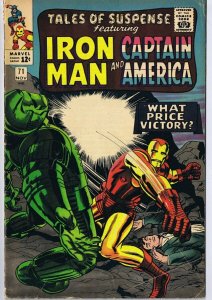 Tales of Suspense #71 ORIGINAL Vintage 1965 Marvel Comics Iron Man Capt America