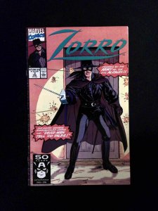 Zorro #3  MARVEL Comics 1991 VF/NM