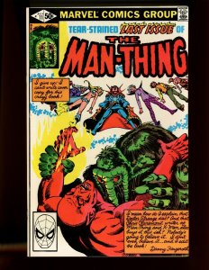 (1981) Man-Thing #11 - LAST ISSUE! HELL'S GATE! (8.5/9.0)