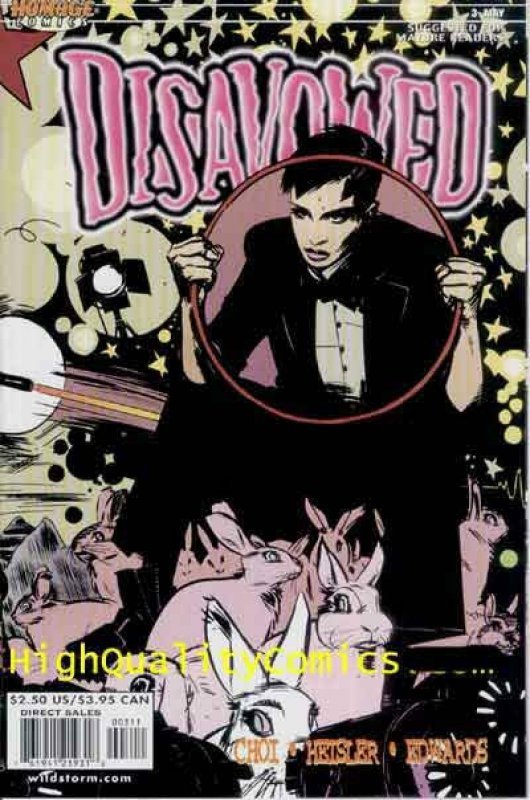 DISAVOWED #1 2 3 4 5, NM+, Murder, Choi, Detective, Intrigue, 2000